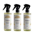 Kit 3 Aromatizante Odorizante Água Perfumada Ambientes e Tecidos Vanilla Coala 260ml