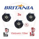 Kit 3 Arrastador do Copo para Liquidificador Britania Eletronic Original
