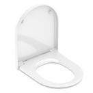 Kit 3 Assentos Sanitário com Queda Amortecida Debba Round Roca Branco/Brilhante Kit 3 Assentos Sanitário com Queda Amortecida Debba Round Roca Branco/Brilhante