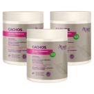 Kit 3 Ativador E Modelador De Cachos Apse Vegano Anti Frizz Creme De Pentar Uso Diario 1.5kg