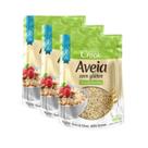 Kit 3 Aveia Flocos Médios 200g Sem Glúten Leve Croc Kit 3 Aveia Flocos Médios 200g Sem Glúten Leve Croc