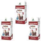 Kit 3 Avemil Solúvel 20 Ml - Tratar Diarreia em aves