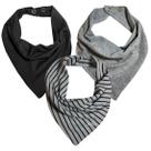 Kit 3 Babador Bandana Algodão Macio Absorvente e Confortável para Bebês Neutro Menino Menina