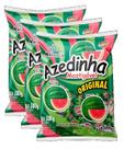 kit 3 Bala Azedinha Mastigável Sabor Melancia Cory 500g