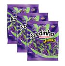 kit 3 Bala Azedinha Mastigável Sabor Uva Cory Pacote 500g