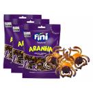 Kit 3 Bala de Gelatina Fini Aranha Sabor Pêssego e Amoras 80g Kit 3 Bala de Gelatina Fini Aranha Sabor Pêssego e Amoras 80g
