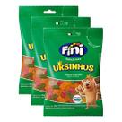 Kit 3 Bala de Gelatina Fini Ursinhos Sabores Sortidos 80g Kit 3 Bala de Gelatina Fini Ursinhos Sabores Sortidos 80g