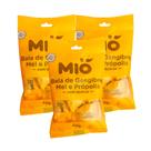 Kit 3 Bala de Gengibre, Mel e Própolis Mió 40g
