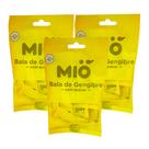 Kit 3 Bala de Gengibre Mió 40g