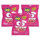 Kit 3 Bala GO! Jelly Dentadura 70g