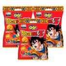 Kit 3 Bala Go! Jelly Dragon Ball Z Sabores Sortido 70g