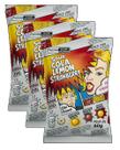 kit 3 BALA HAPPY TIME AZEDA MIX COLA LEMON STRAWBERRY 60G