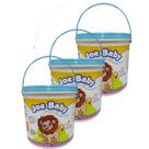 Kit 3 Baldes De Lenço Umedecido Joe Baby Com 1350 Unidades