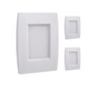 Kit 3 Balizador Pro 2W 4X2 3000K Bivolt Ip65 Opus