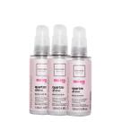 Kit 3 Balm Leave-in Boca Rosa 120ml - Cadiveu