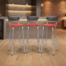 Kit 3 Banco Banqueta Estrutura Prata Bar Bistrô Balcão Cozinha Lanchonete Encosto Junco Degradê 70cm Itagold Kit 3 Banco Banqueta Estrutura Prata Bar Bistrô Balcão Cozinha Lanchonete Encosto Junco Degradê 70cm Itagold