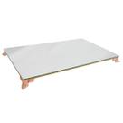 Kit 3 Bandeja Clássica Retangular Espelhada Pé Babilonia Pequeno Rose 30x18 MDF Madeira Kit 3 Bandeja Clássica Retangular Espelhada Pé Babilonia Pequeno Rose 30x18 MDF Madeira
