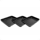 Kit 3 Bandeja Plástica Coletora Oleo Fluidos Capac 100l