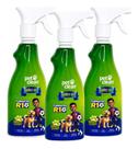 Kit 3 Banho A Seco Cães E Gatos Turma Do R10 Pet Clean 500ml Kit 3 Banho A Seco Cães E Gatos Turma Do R10 Pet Clean 500ml