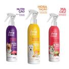 Kit 3 Banho a Seco Pet Clean Maciez Hidratação Nutrição
