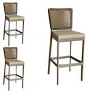 Kit 3 Banqueta Banco Estilo Industrial Para Balcão Moderna