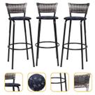 Kit 3 Banquetas Bancos Para Cozinha Gourmet Bancada Balcão Bar Ilha Área De Lazer Churrasqueira Itagold