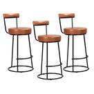 Kit 3 Banquetas Miami 96cm material sintético - Salaone Kit 3 Banquetas Miami 96cm material sintético - Salaone