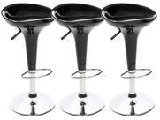 Kit 3 Banquetas Tulipa Lotus Bar Cozinha Stool Kit 3 Banquetas Tulipa Lotus Bar Cozinha Stool