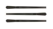 Kit 3 Baqueta Tripla Luen Percussion Para Tamborim - Preto