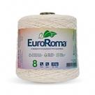 Kit 3 Barbante EuroRoma Cru 1 Kilo Fio 4, 6 e 8 para Crochê Kit 3 Barbante EuroRoma Cru 1 Kilo Fio 4, 6 e 8 para Crochê
