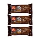 Kit 3 barra 15g proteina cappuccino chocolate 50g 3corações