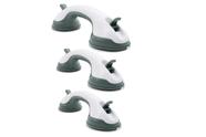 Kit 3 Barra De Apoio Com Ventosa Para Banheiro Antiderrapant