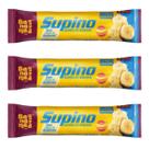 Kit 3 barra de banana zero c chocolate branco 24g banana brasil