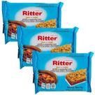 Kit 3 Barra de Cereais Ritter Avelã e Castanha com Cobertura Sabor Chocolate com 3 Unidades de 25g cada Kit 3 Barra de Cereais Ritter Avelã e Castanha com Cobertura Sabor Chocolate com 3 Unidades de 25g cada