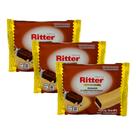 Kit 3 Barra de Cereais Ritter Brownie e Cobertura Branca com 3 Unidades de 20g cada