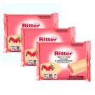 Kit 3 Barra de Cereais Ritter Morango e Cobertura Branca com 3 Unidades de 20g cada