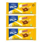 Kit 3 Barra de Chocolate Lacta Shot 80g