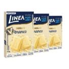 Kit 3 Barra de Chocolate Linea Diet Sem Açúcar Branco 30g