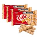 Kit 3 Barra de Chocolate Nestle Kitkat Churros 41,5g Kit Kat