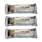 Kit 3 barra de proteina 20g proteina cookies treino energetico 60g dux