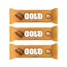 Kit 3 Barra de Proteina 21g de Proteina Super Saborosa Doce de Leite 60g Bold