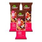 Kit 3 Barra Oner Sem Igual Castanhas e Cranberry 27g