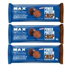 Kit 3 Barra Proteica Power Protein Dark Chocolate Truffele 15g de Proteína Max Titanium