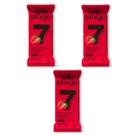 Kit 3 Barra Proteicas Morango S Açúcar Glúten Winstage 162g