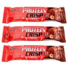 Kit 3 Barra Protein Crisp Bar Trufa De Avelã Unidade 45g Integralmedica