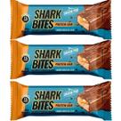 Kit 3 Barra Shark Bites 40g 11g Proteina Doce de Leite Shark Pro