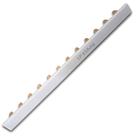 Kit 3 Barramento Pente Monofásico Isolado Mono para Disjuntor com 12 Pinos de 63a Kit 3 Barramento Pente Monofásico Isolado Mono para Disjuntor com 12 Pinos de 63a