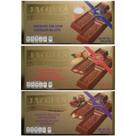 Kit 3 Barras Chocolate Premium Belga Sabores Jacques 200 Gr