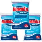 Kit 3 Barrilha Hidro Ph Hidroall Elevador de Ph Para Piscina Água Tratamento Produtos