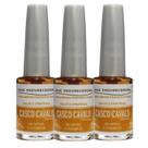 Kit 3 Base Endurecedora Casco Cavalo 8Ml - Trop Care